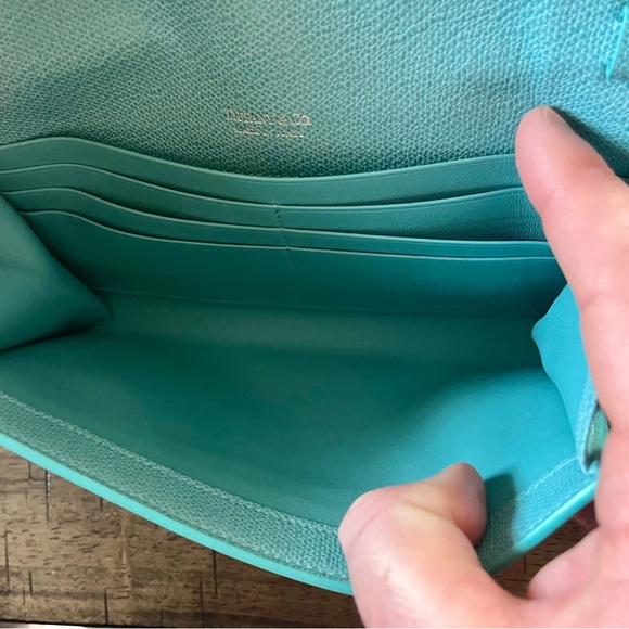 Tiffany & Co Two Way Clutch or Crossbody Leather Purse - Picture 6 of 12